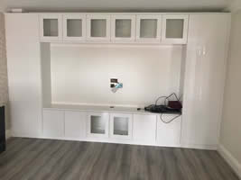 Fitted TV Cabinet - Living Room
